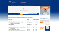 Desktop Screenshot of fundades.trabajando.pe
