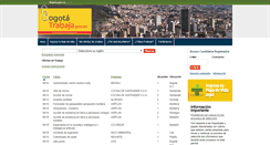 Desktop Screenshot of bogotatrabaja.trabajando.com.co