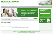 Tablet Screenshot of demo024.trabajando.com.co