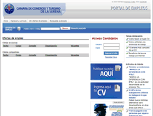 Tablet Screenshot of comerciolaserena.trabajando.cl